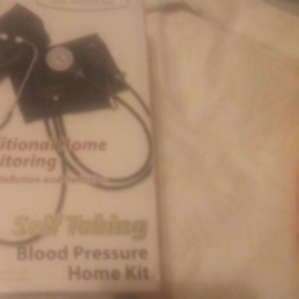 Adult self Taking Blood Pressure Home Kit